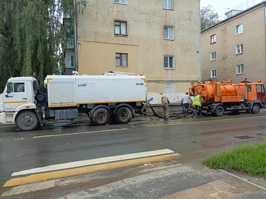 В Иванове устраняют последствия подтоплений